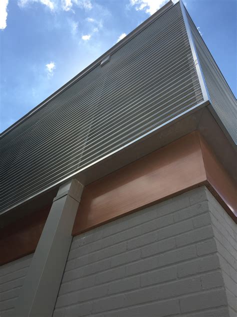 sheet metal exterior walls